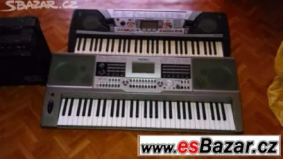 prodam 2xel.klavesy znacky medeli,usb,sd karta.a yamaha 280n