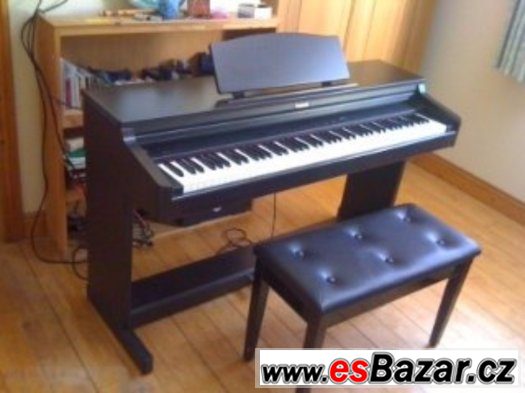Digitální piano Roland HP236 1300Kč po servisu hnědé, dohoda – fotografie 2