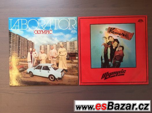 Olympic Laboratoř + Kanagom, Vinylové desky LP - TOP STAV – fotografie 1