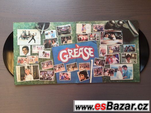 John Travolta Grease/Pomáda - Vinylová deská LP - TOP STAV – fotografie 2