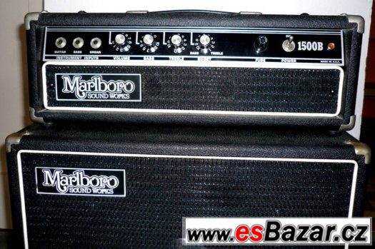 Zesilovač+box-Marlboro Sound Works, Made in USA – fotografie 2