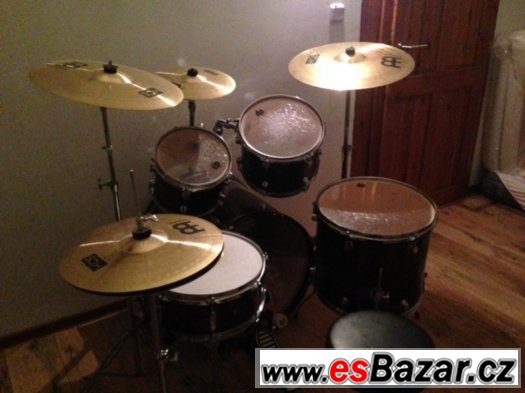Bicí souprava ddrum, činely Meinl – fotografie 4