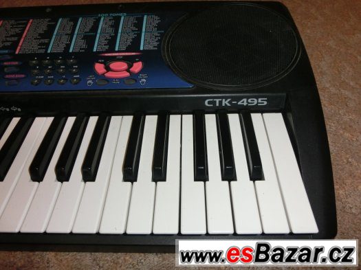 Klávesy CASIO CTK – fotografie 2