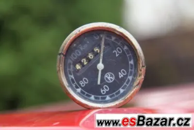 originál tachometr ČZ 125T - Křižík - funkční