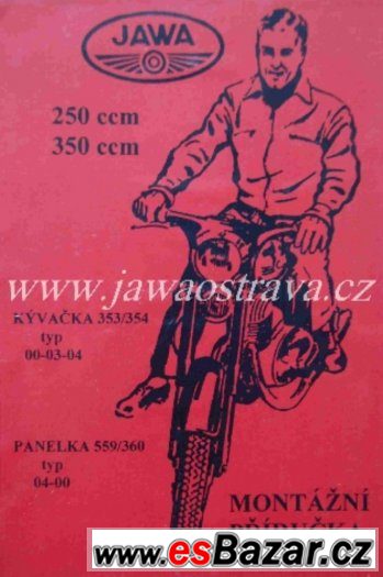 Brožury k Československým motocyklům JAWA – fotografie 2