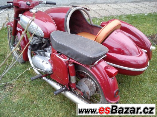 Jawa 350  sidecar – fotografie 2