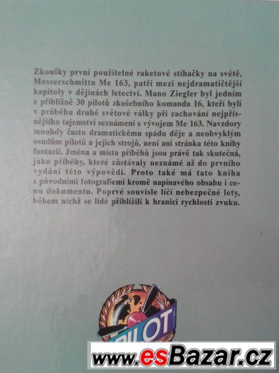 Kniha Messerschmitt Me 163: Mano Ziegler – fotografie 2
