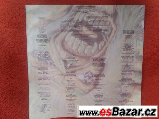 Iron Maiden - No prayer for the dying lp – fotografie 3