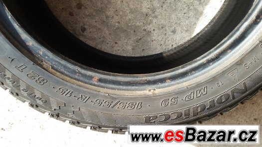 Zimní pneu matador Nordicca 185/55/15 1ks vzorek 7mm. – fotografie 2