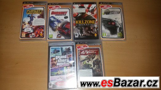 Prodám 6 her na PSP – fotografie 1