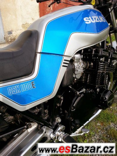 Suzuki GSX 1100E 1983, ORIGINAL STAV – fotografie 5