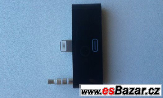 adaptér Iphone 6/6s Lightning s audio 3,5mm jack na 30-pin – fotografie 1