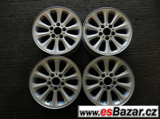 Alu kola originál BMW BORBET rozteč 5x120 6,5Jx16xEH2 ET28 – fotografie 2