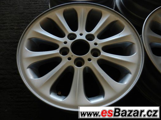 Alu kola originál BMW BORBET rozteč 5x120 6,5Jx16xEH2 ET28 – fotografie 3
