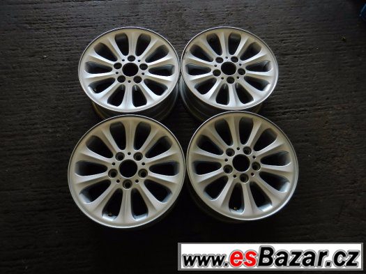 Alu kola originál BMW BORBET rozteč 5x120 6,5Jx16xEH2 ET28 – fotografie 4