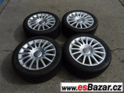 Alu Kola originál AUDI rozteč 5x112 8Jx17H2 ET48 – fotografie 1