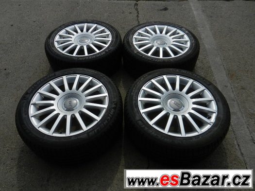 Alu Kola originál AUDI rozteč 5x112 8Jx17H2 ET48 – fotografie 3