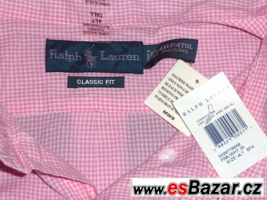 Košile Ralph Lauren 4XLT s dlouhým rukávem – fotografie 3