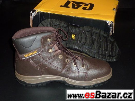 Boty Caterpillar EU46 Dimen Hi ST Dark Brown – fotografie 1