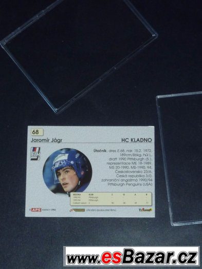 APS 94/95 KLADNO Jaromír Jágr – fotografie 4