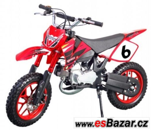 Minicross YMH49ccm červená zabalená záruka 24 měsíců – fotografie 1