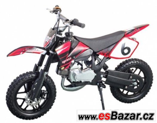 Minicross YMH49ccm červená zabalená záruka 24 měsíců – fotografie 3