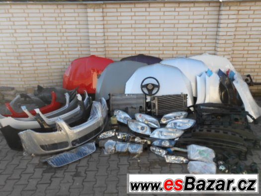 Skoda Fabia 2 Roomster Dily Predek Airbagova sada Chladice – fotografie 3