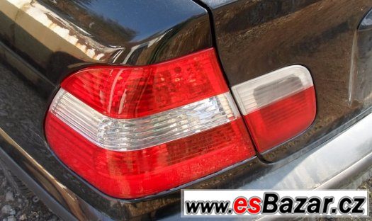 BMW e46 - Zadní facelift světla s bílým blinkrem – fotografie 1