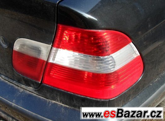 BMW e46 - Zadní facelift světla s bílým blinkrem – fotografie 2