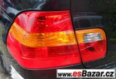 BMW e46 - Zadní facelift světla s oranžovým blinkrem