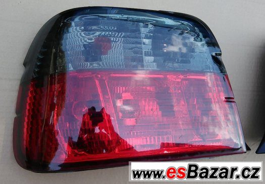 BMW e36 Compact - Zadní světla červenočerné – fotografie 3