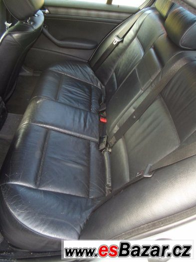 BMW e46 sedan - Černý kožený interiér – fotografie 5