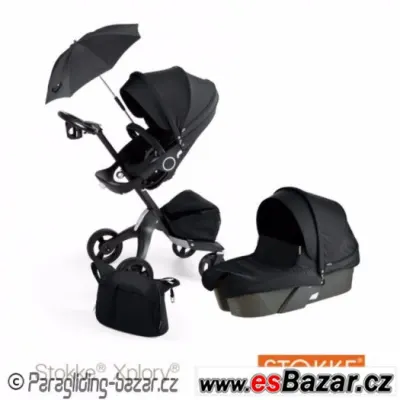 Kočarek Stokke Xplory True black