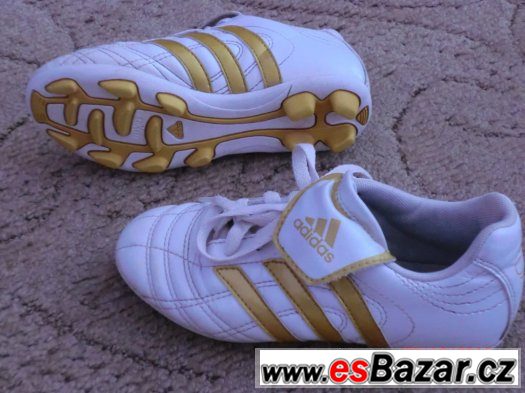 kopačky adidas zlato-bílé – fotografie 1