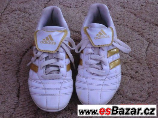 kopačky adidas zlato-bílé – fotografie 2