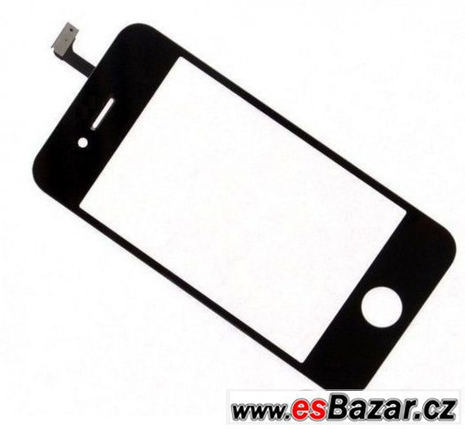 Prodám černé přední sklo s digitizérem na iPhone 4s – fotografie 2