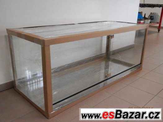 NOVÉ TERÁRIUM 200x 60x 60 cm, zabalené a připravené k transp – fotografie 2