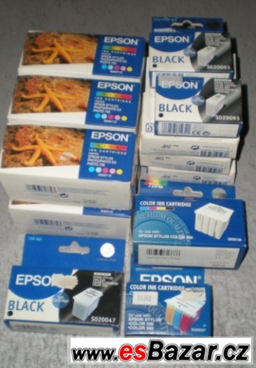 Inkoustové náplně Epson - 17 ks – fotografie 1