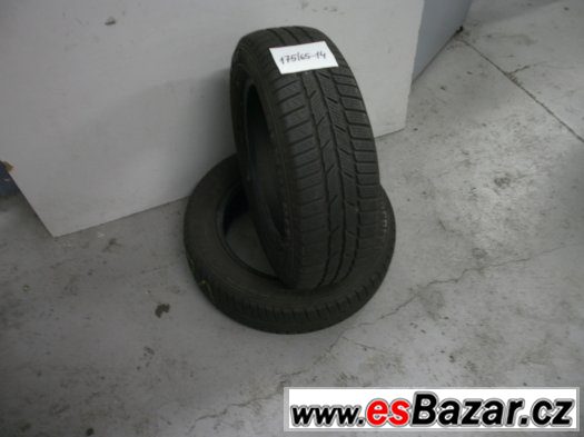 Prodám 2 x zimní pneu Semperit 175/65-14 – fotografie 1