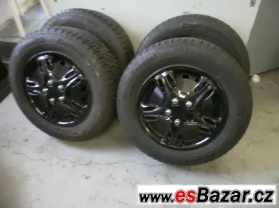 Prodám zimní sadu s pneu 205/65-15