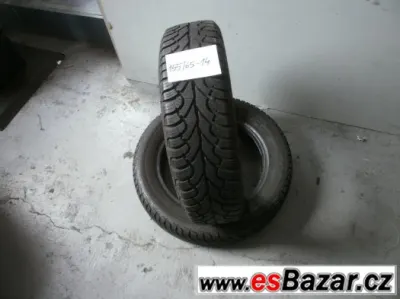 Prodám 2 x zimní pneu Fulda 155/65-14