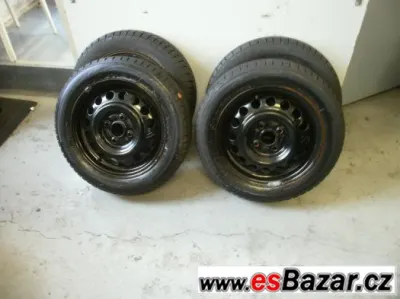 Zimní sada Opel,Suzuki s pneu 155/65-14 stav 80%
