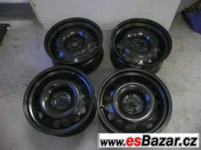 Prodám 4 x ocel.disk Peugeot, Citroen 7 1/2 x 17 et 29