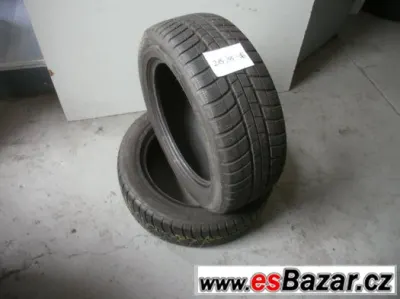 Prodám 2 x zimní pneu Michelin 215/55-16
