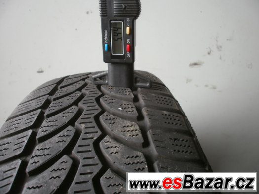 Prodám 2 x zimní pneu Bridgestone 185/65-15 – fotografie 3