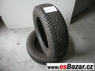 Prodám 2 x zimní pneu Dunlop 185/65-15