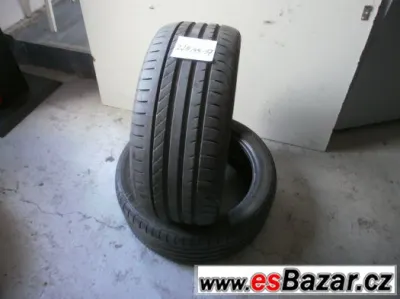 Prodám 2 x letní pneu Fulda 225/45-17 super stav