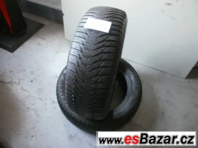 Prodám 2 x zimní pneu Goodyear 205/55-16