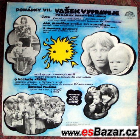LP Pohádky V.Neckář vypravuje (ČARODĚJ-DOBRODĚJ) – fotografie 2