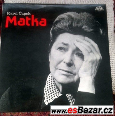 3x LP gramodeska: Karel Čapek MATKA (1984) – fotografie 1